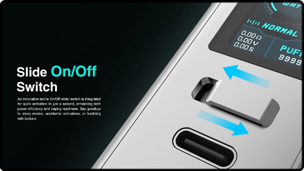 Le switch de la box M100 Centaurus